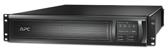 Picture of APC Smart-UPS X SMX3000RMHV2U - 3000VA, 8x C13, 1x C19 outlet, USB, expandable runtime