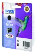 Picture of Epson Hummingbird Singlepack Black T0801 Claria Photographic Ink