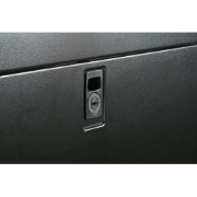 Picture of APC NetShelter SX, Networking Rack Enclosure, 42U, Black, 1991H x 750W x 1070D mm with Casters, Feet, Vertical Cable Managers, Side Panels