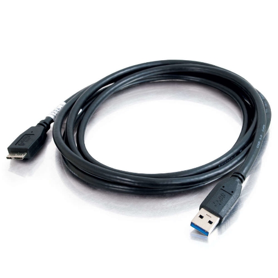 Picture of C2G 1m USB 3.0 A Male to Micro B Male Cable