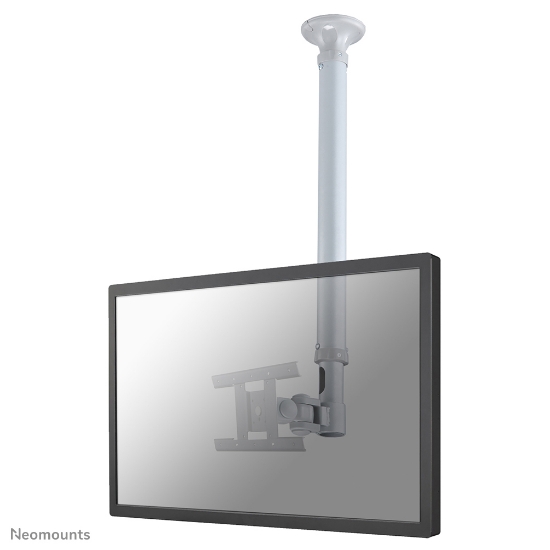 Picture of Neomounts FPMA-C100SILVER Monitor/TV mount ceiling 10-30" - h 79-129 cm