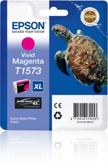 Picture of Epson Turtle T1573 Vivid Magenta