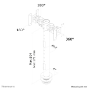 Picture of Neomounts FPMA-D050DBLACK Monitor arm 10-30"