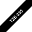 Image de Brother TZE-335 ruban d'étiquette Blanc sur noir TZ