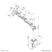 Picture of Neomounts FPMA-D935 Monitor arm 10-30"