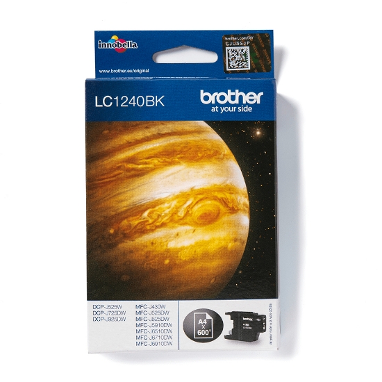 Picture of Brother LC1240BK ink cartridge 1 pc(s) Original Black