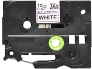 Picture of Brother Non laminated black on white tape