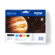 Picture of Brother LC1240VALBP ink cartridge 4 pc(s) Original Black, Cyan, Magenta, Yellow