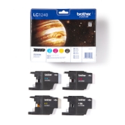 Picture of Brother LC1240VALBP ink cartridge 4 pc(s) Original Black, Cyan, Magenta, Yellow