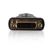 Picture of C2G 80348 cable gender changer HDMI DVI-I Black