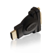 Picture of C2G 80348 cable gender changer HDMI DVI-I Black