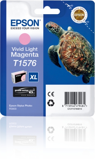 Picture of Epson Turtle T1576 Vivid Light Magenta