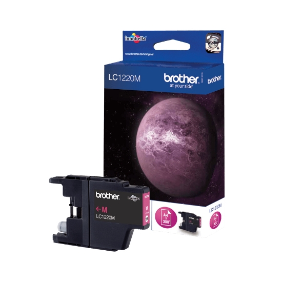 Picture of Brother LC1220M ink cartridge 1 pc(s) Original Magenta