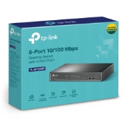 Picture of TP-Link 8-Port 10/100Mbps Desktop PoE Switch with 4-Port