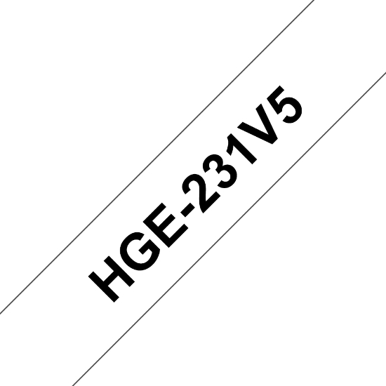 Picture of Brother HGE-231V5 label-making tape