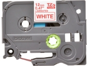 Picture of Brother TZE-232 label-making tape Red on white