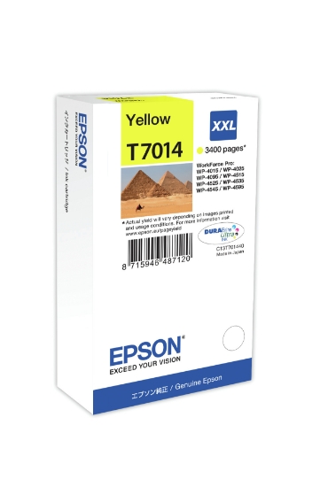 Picture of Epson Ink Cartridge XXL Yellow 3.4k