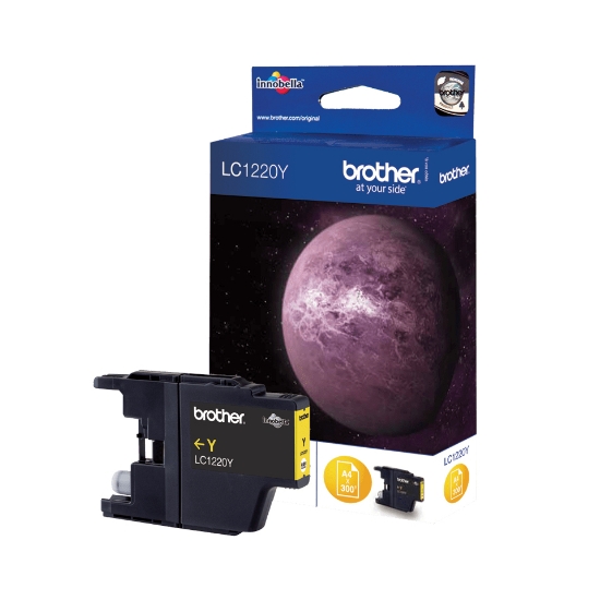Picture of Brother LC1220Y ink cartridge 1 pc(s) Original Yellow