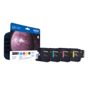 Picture of Brother LC1220VALBP ink cartridge 4 pc(s) Original Black, Cyan, Magenta, Yellow