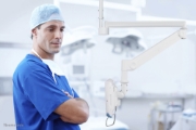 Picture of Neomounts FPMA-HAC100 Medical monitor arm ceiling 10-24" - h 0-170 cm - gas spring