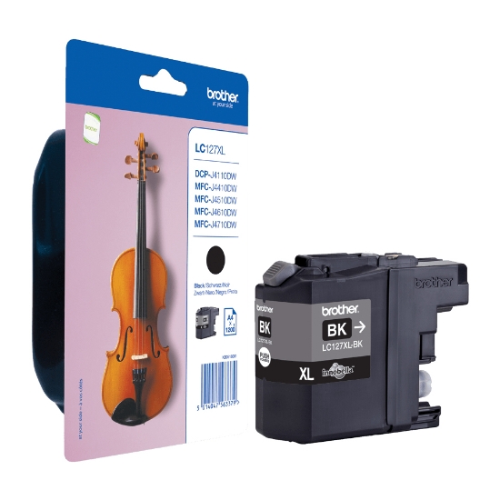 Picture of Brother LC127XLBKBP ink cartridge 1 pc(s) Original Black