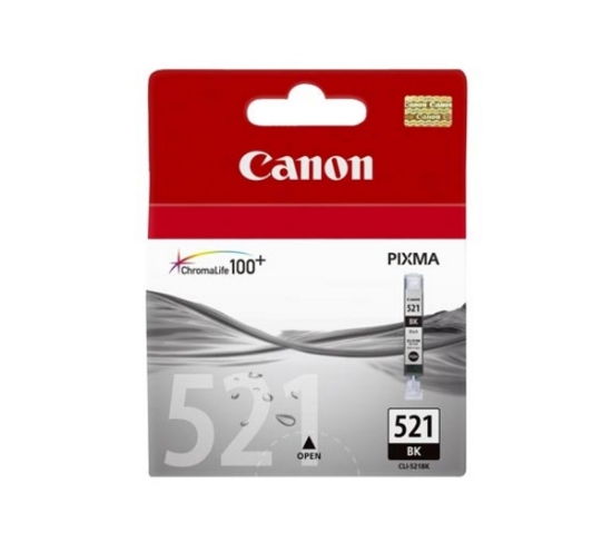Picture of Canon CLI-521 BK ink cartridge 1 pc(s) Original Black