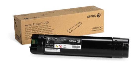 Picture of Xerox Genuine Phaser™ 6700 Black High capacity Toner Cartridge (18000 Pages) - 106R01510