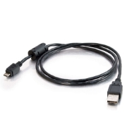 Picture of C2G 1.0m USB 2.0 USB cable 1 m USB A Micro-USB B Black