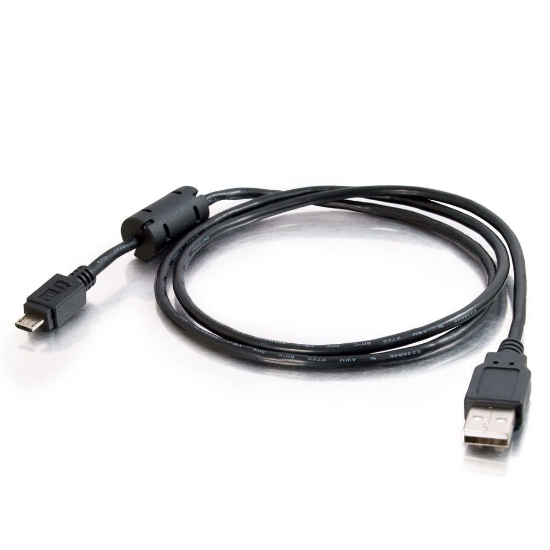 Picture of C2G 1.0m USB 2.0 USB cable 1 m USB A Micro-USB B Black