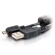 Picture of C2G 1.0m USB 2.0 USB cable 1 m USB A Micro-USB B Black