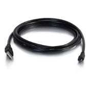Picture of C2G 2.0m USB 2.0 USB cable 2 m USB A Micro-USB B Black