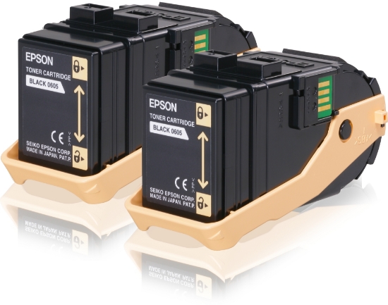 Picture of Epson Double Pack Toner Cartridge Black 6.5kx2