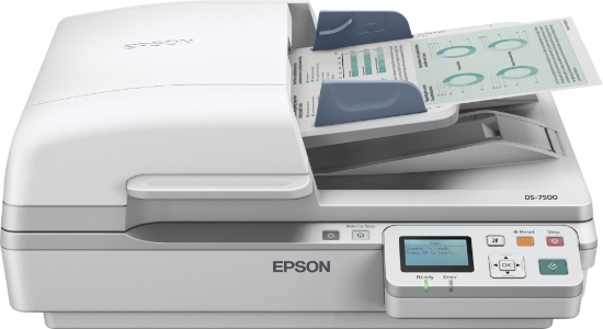 Picture of Epson WorkForce DS-6500N Flatbed scanner 1200 x 1200 DPI A4 White