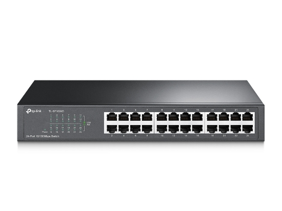 Picture of TP-Link TL-SF1024D network switch Unmanaged Fast Ethernet (10/100) Grey