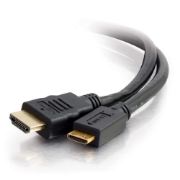 Picture of C2G 2m High Speed HDMI(R) to HDMI Mini Cable with Ethernet