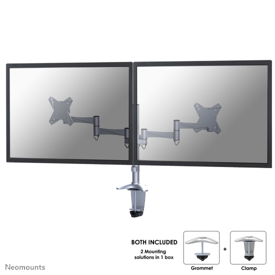Picture of Neomounts FPMA-D1330DSILVER Monitor arm 10-27"
