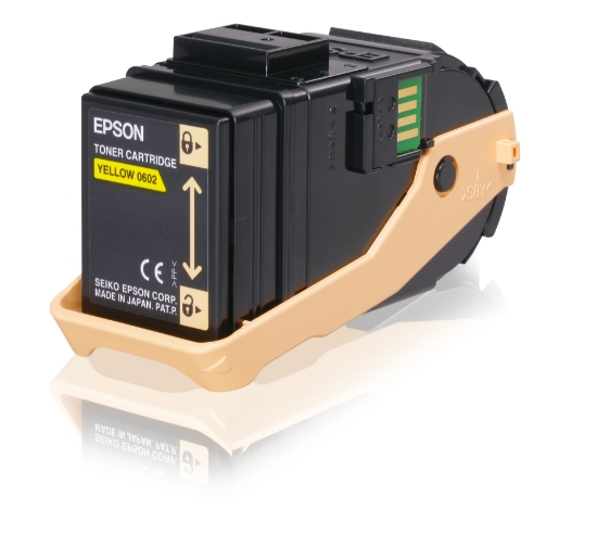 Picture of Epson Toner Cartridge Yellow, 7.5k