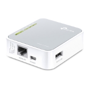 Picture of TP-Link TL-MR3020 wireless router Fast Ethernet Single-band (2.4 GHz) 4G Silver, White