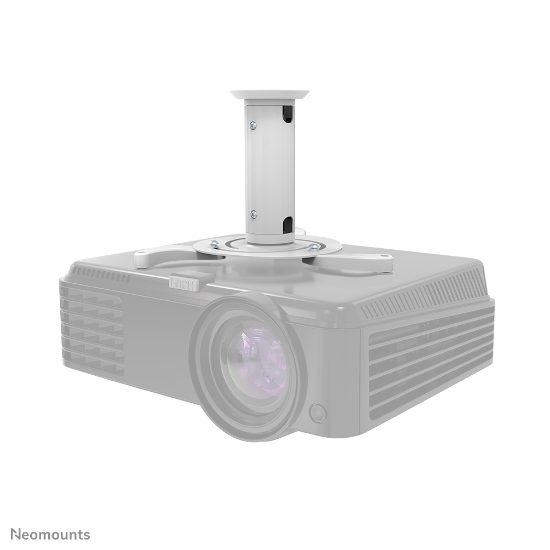 Picture of Neomounts BEAMER-C80WHITE Beamer ceiling mount - h 13-20 cm - full motion