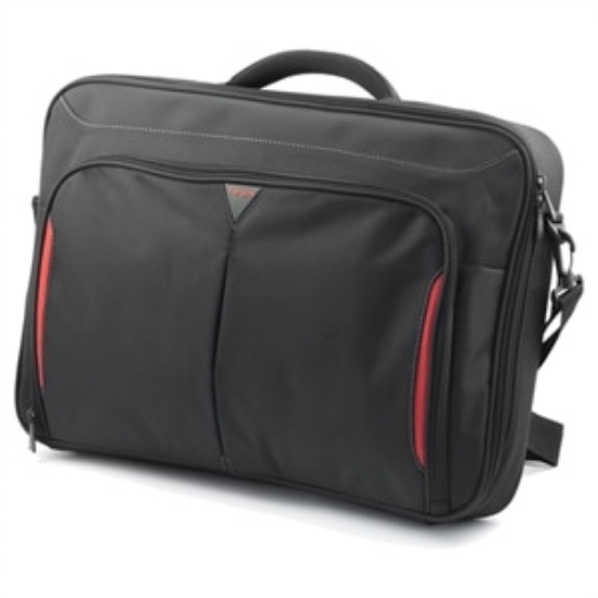 Picture of DELL Classic+ 45.7 cm (18") Briefcase Black, Red