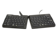 Picture of BakkerElkhuizen Goldtouch Travel Go2 Wired keyboard Office USB QWERTY UK English Black
