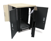 Picture of APC Netshelter CX 18U Freestanding rack Oak