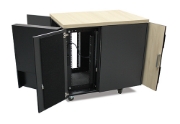 Picture of APC Netshelter CX 18U Freestanding rack Oak
