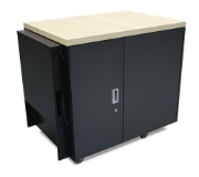 Picture of APC Netshelter CX 18U Freestanding rack Oak