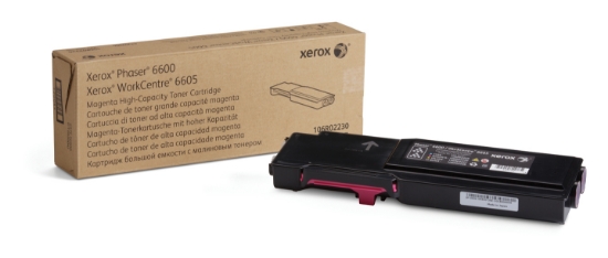 Picture of Xerox Genuine Phaser™ 6600, WorkCentre™ 6605 Magenta Toner Cartridge