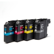 Picture of Brother LC-123VALBP ink cartridge 4 pc(s) Original Black, Cyan, Magenta, Yellow