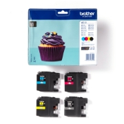 Picture of Brother LC-123VALBP ink cartridge 4 pc(s) Original Black, Cyan, Magenta, Yellow