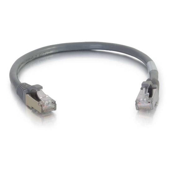 Picture of C2G Cat6a SSTP 0.3m networking cable Grey S/FTP (S-STP)