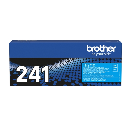 Picture of Brother TN-241C toner cartridge 1 pc(s) Original Cyan
