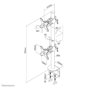 Picture of Neomounts FPMA-D700DV Monitor arm 10-27"